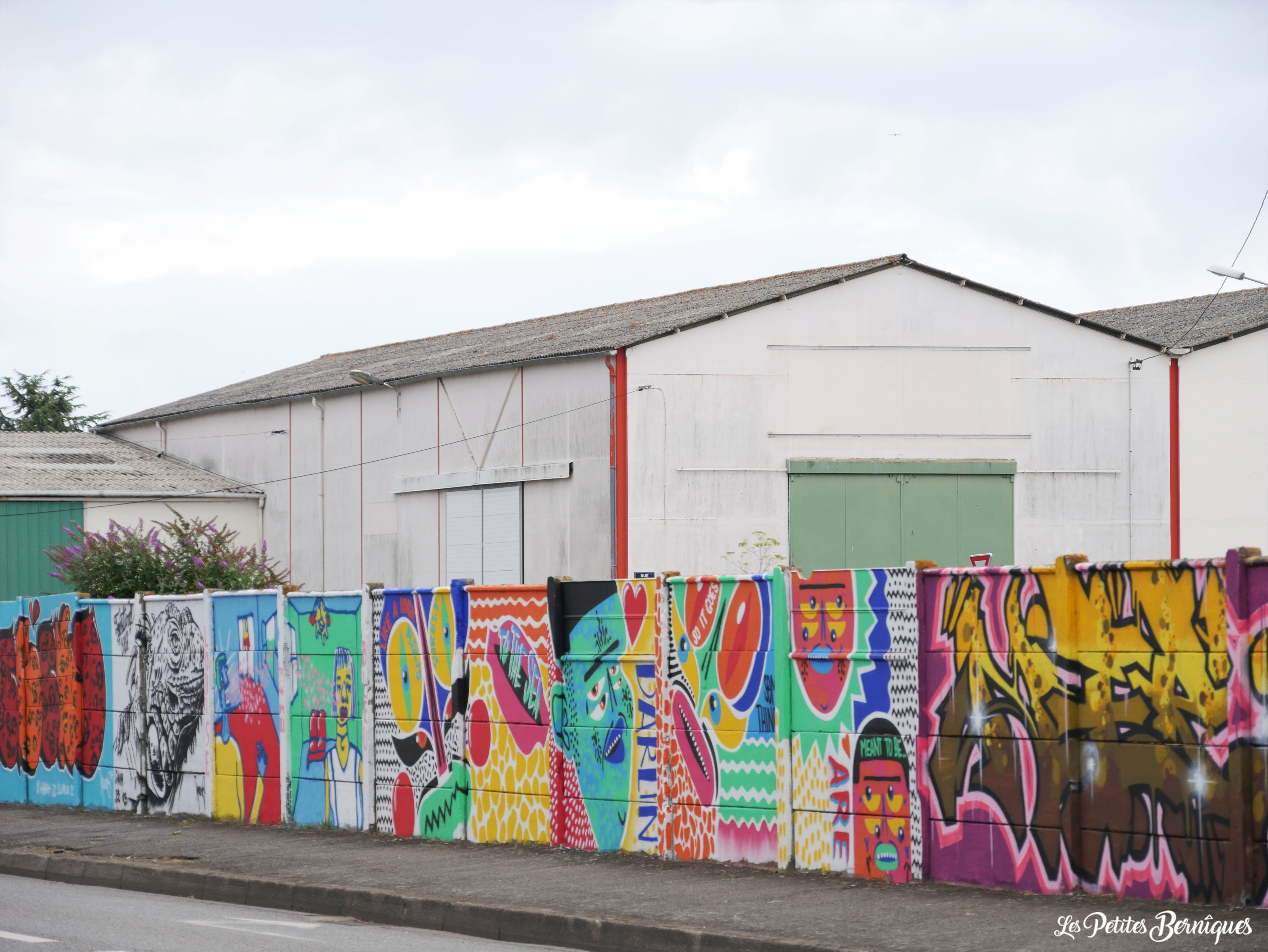Graffiti boulevard Paul Leferme Saint-Nazaire