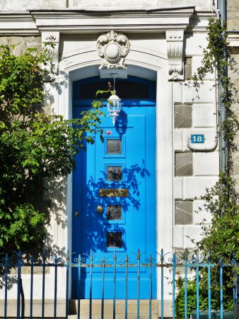 quartier la havane - st nazaire - porte bleue