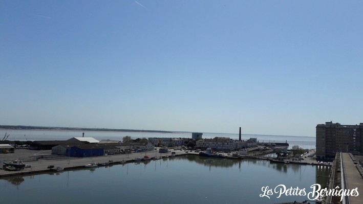 Base sous marine - saint-nazaire - vue sur petit maroc