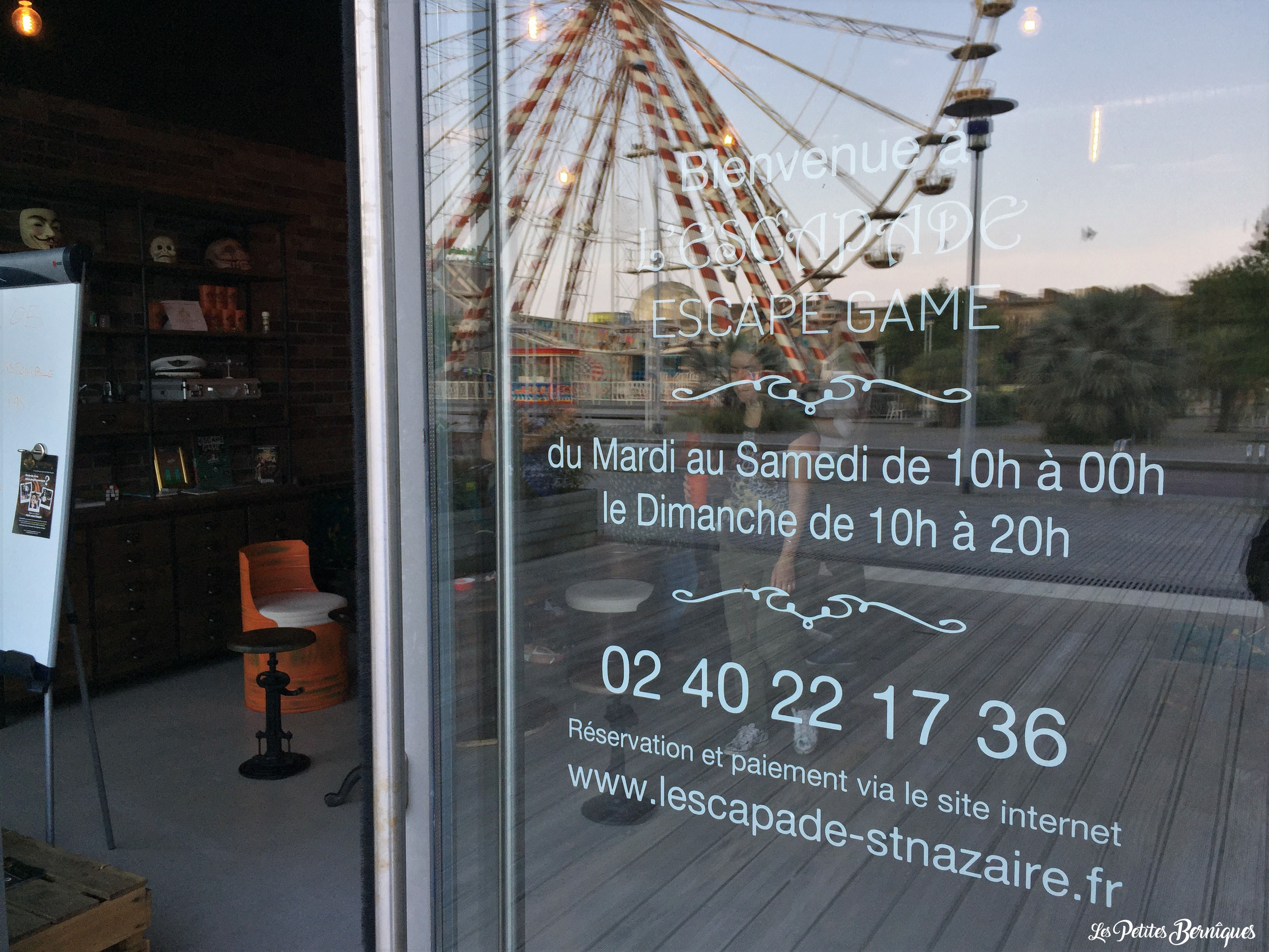 L'Escapade, escape game Saint-Nazaire