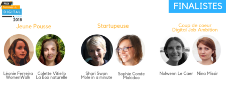 Femmes du Digital - Les finalistes