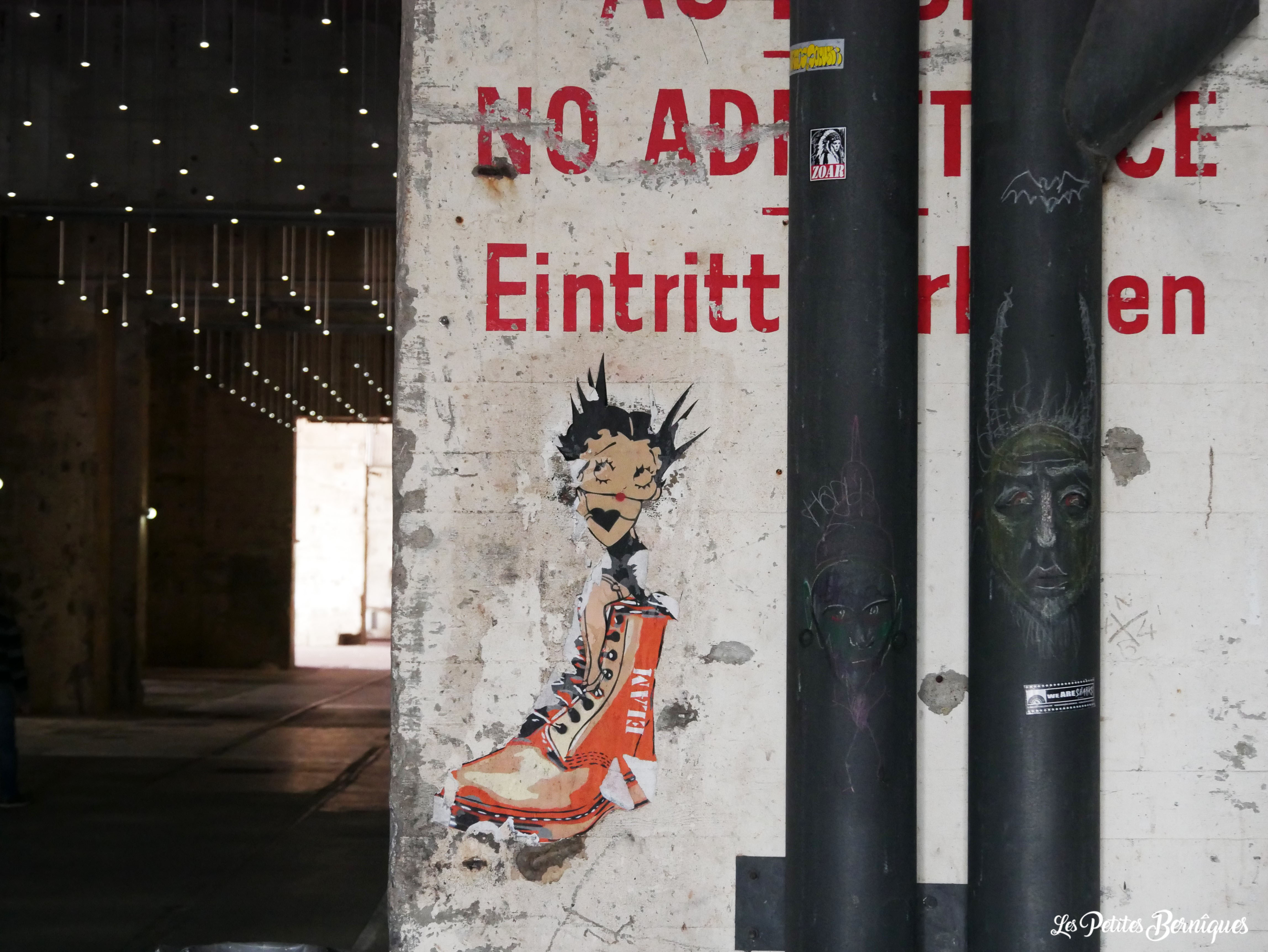 Betty Boop base sous-marine Saint-Nazaire