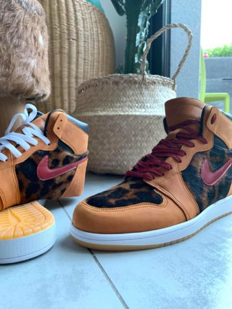 sneakers bordeaux marron