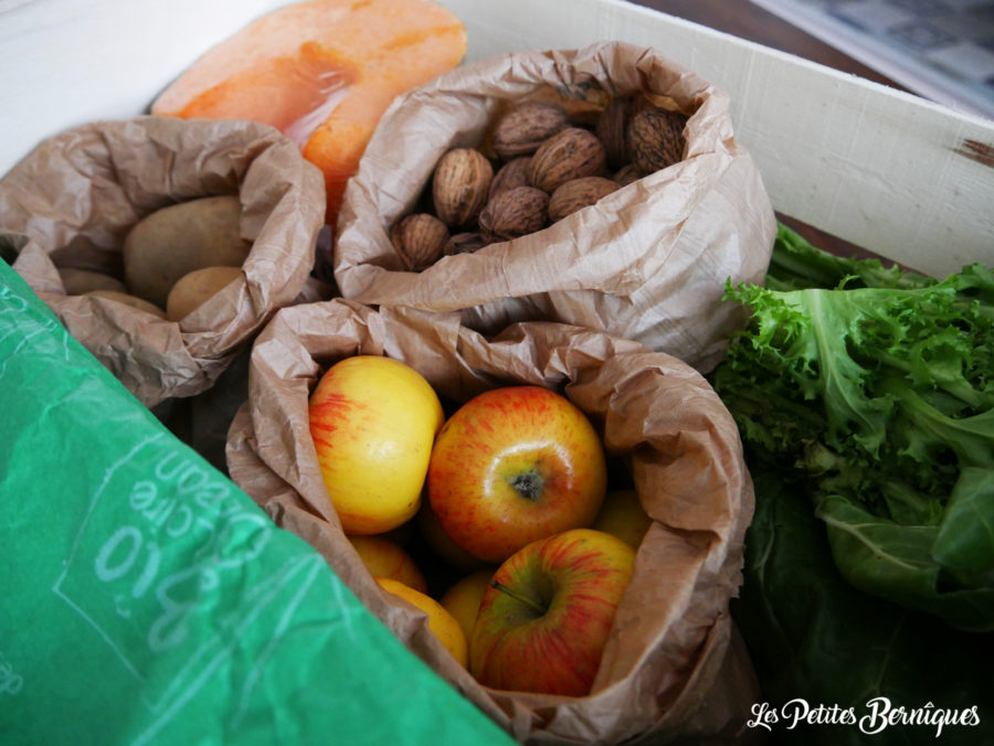 Les Paniers Bio solidaires - panier de legumes et fruits