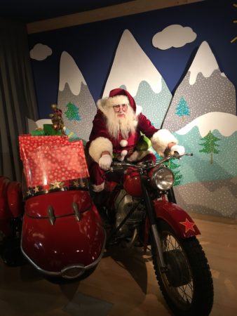 La moto du Père Noël