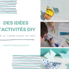 Idées activités enfants - DIY - confinement - bord de mer