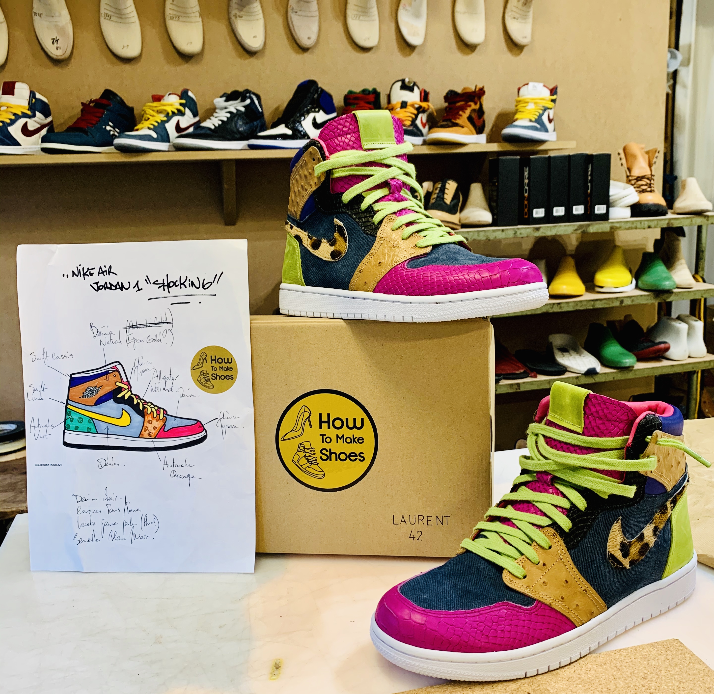 Custom sneakers materiel new arrivals