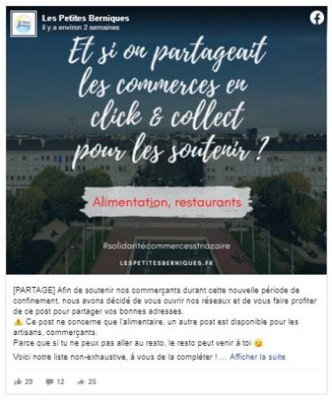 confinement saint-nazaire - alimentation restaurants