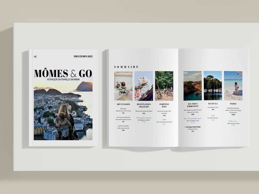 MÔMES & GO magazine, ou comment voyager en famille
