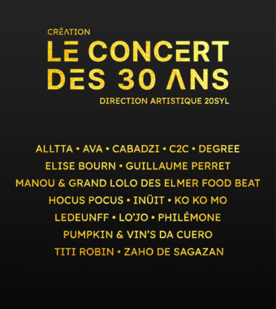 Concert des 30ans