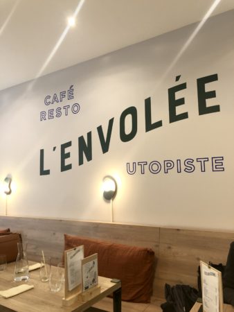 La salle de restaurant de l'Envolée