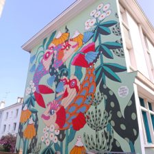Oeuvres street art - fresque In-between Saint-Nazaire