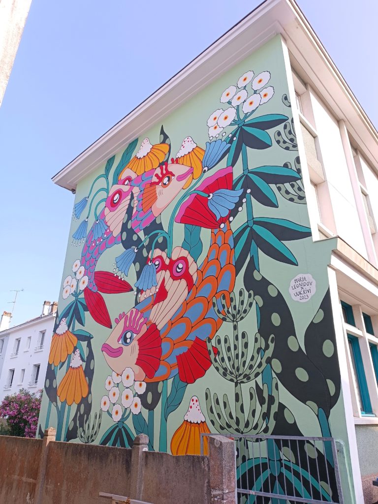 Fresque In-between Saint-Nazaire