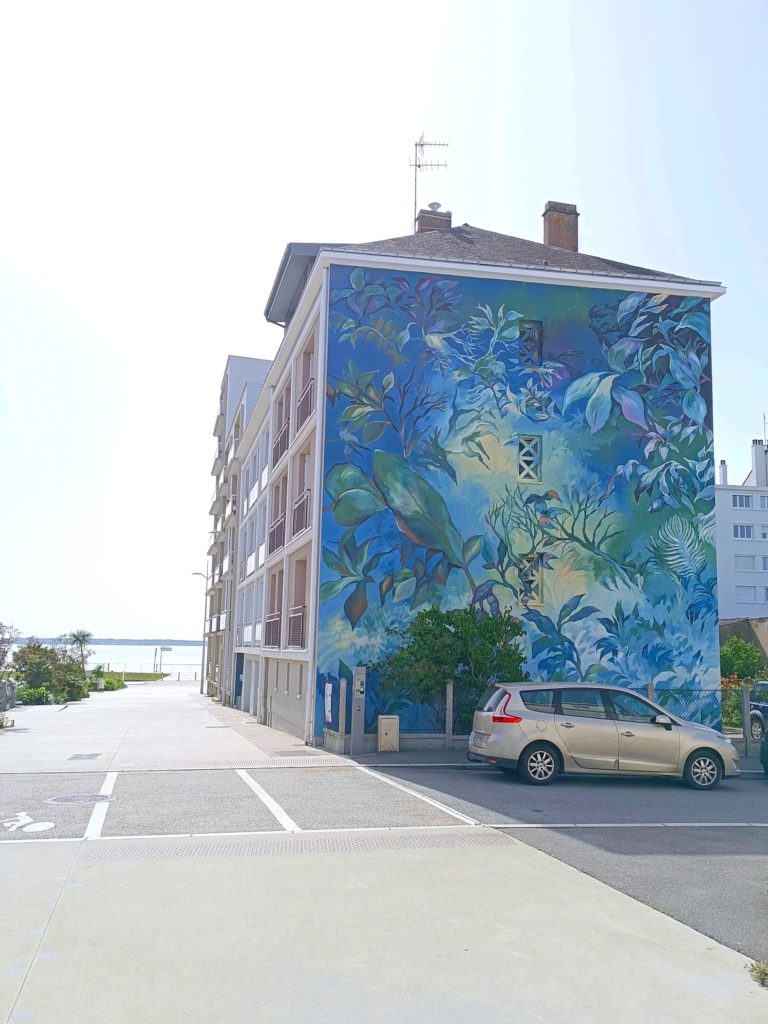 Fresque Rêverie détrempée Saint-Nazaire